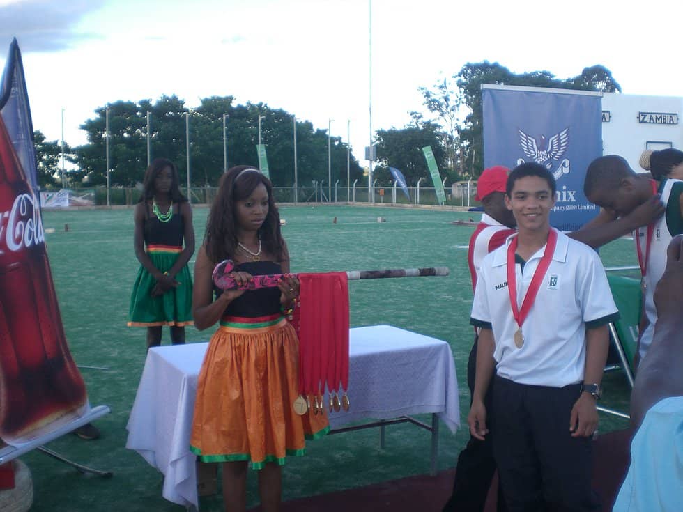 Youth Olympic Games Qualifiers-March 2014- Medals ceremony
